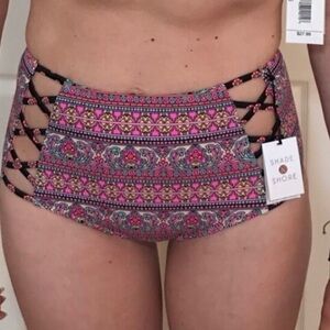 𝅺SHADE & Shore‎ high-waist Swim bottoms